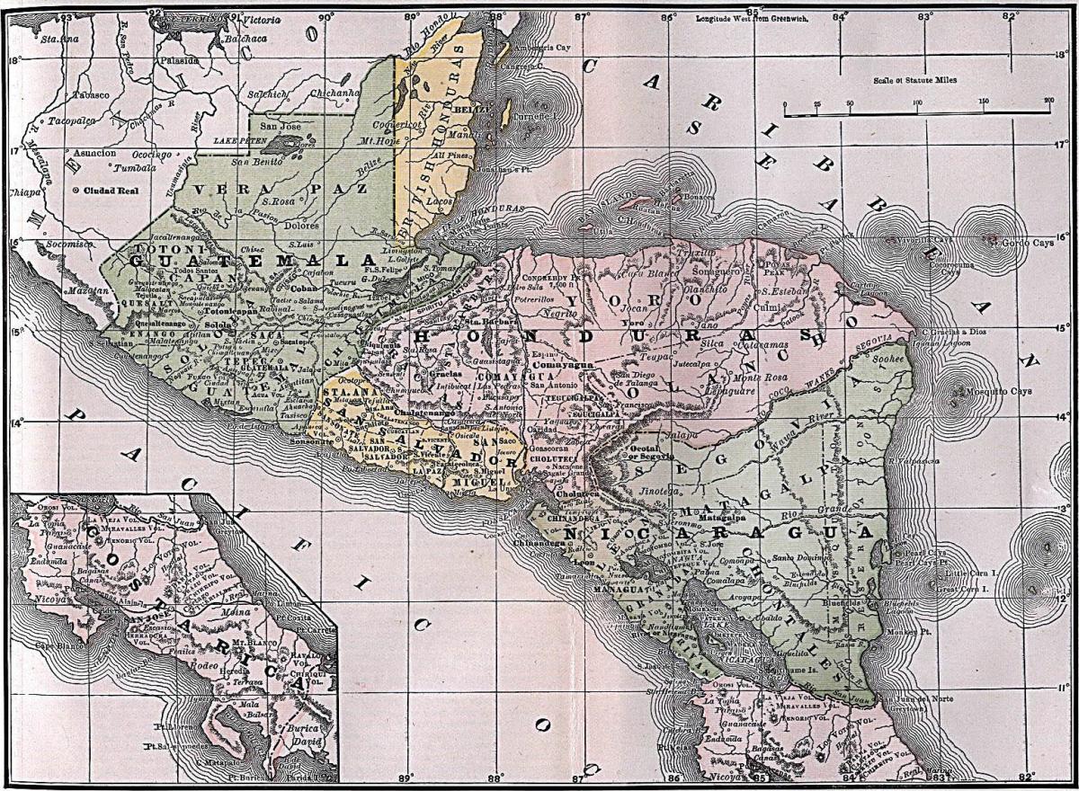 harta e britanike Honduras