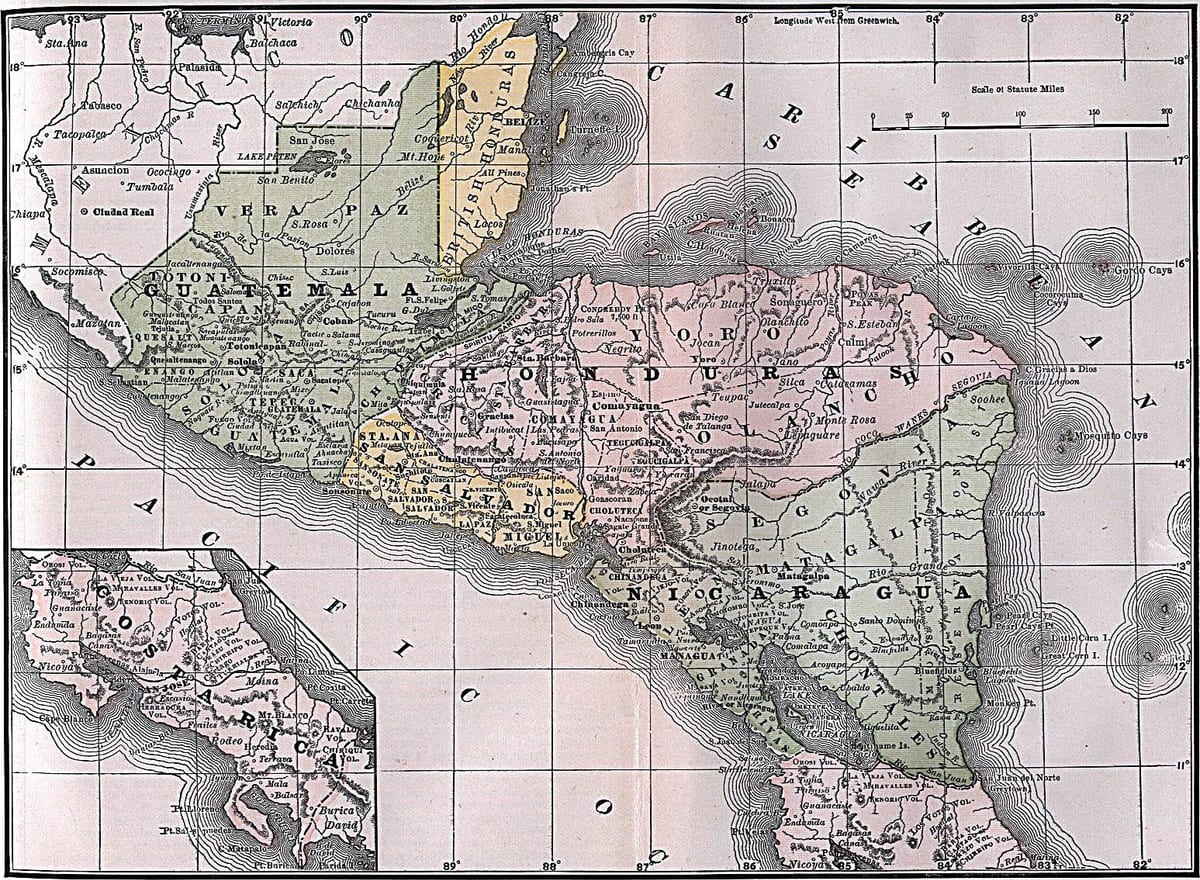 harta e britanike Honduras