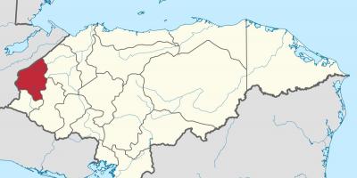 Harta e copan Honduras