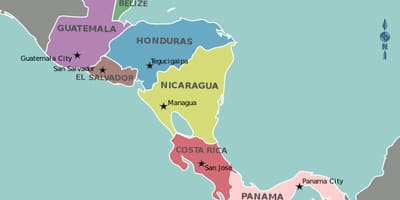 Harta e Honduras hartë amerikën qendrore