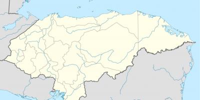 Hartë që tregon Honduras