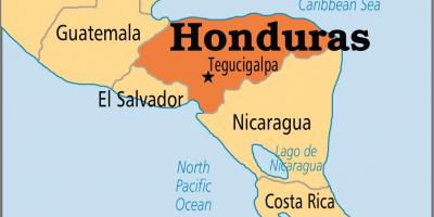 Honduras kapitale hartë
